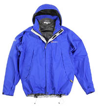 Waterproof hillwalking jacket